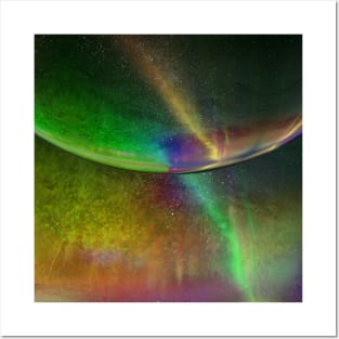 Galaxy Space Rainbow Colorful Posters and Art